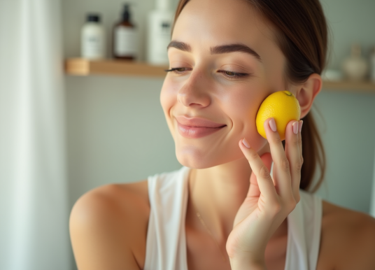 Citron visage : bienfaits et astuces beauté pour une peau radieuse !