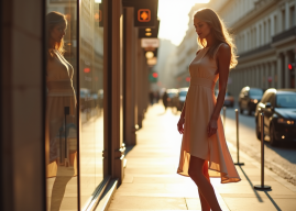 Robe : où doit-elle arriver ? Astuces et conseils de style